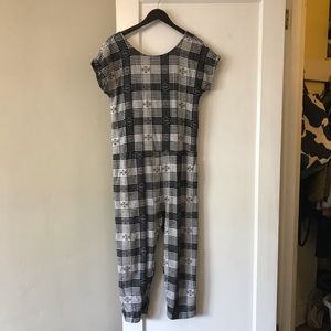 Ace & Jig turnaround onesie in tapestry